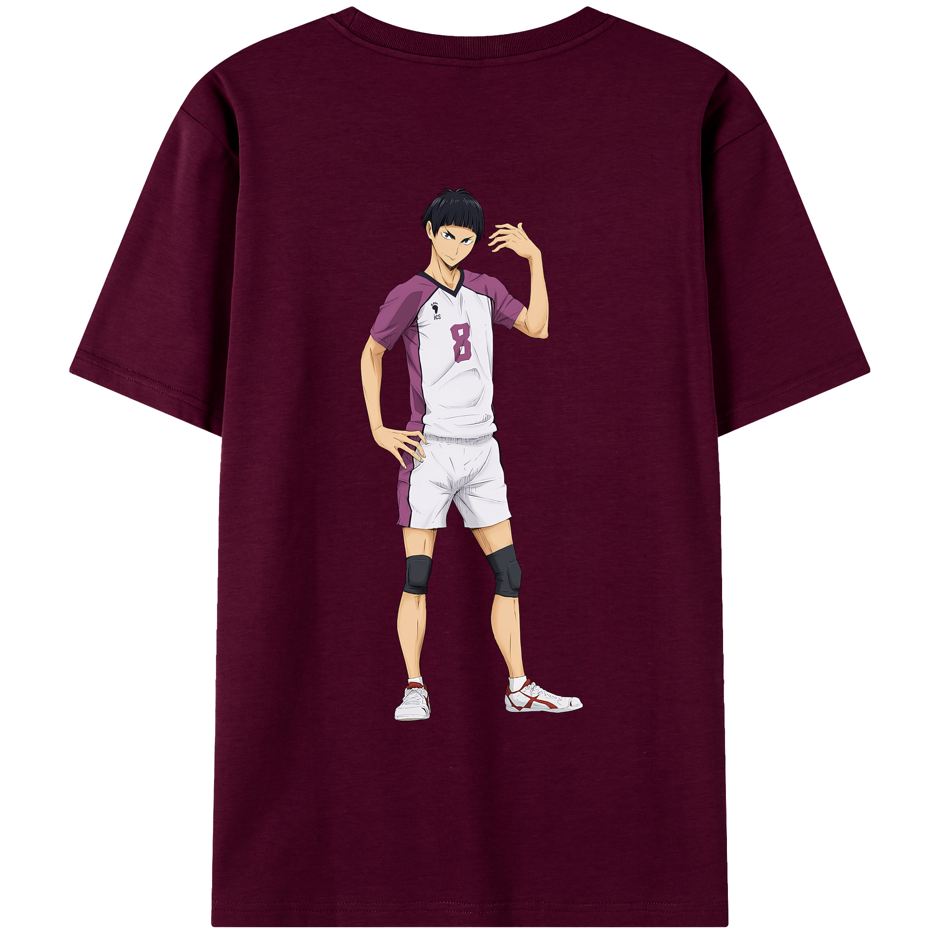 （画像用） ハイキュー!! Haikyu!! レディース半袖Tシャツ(バックプリント)